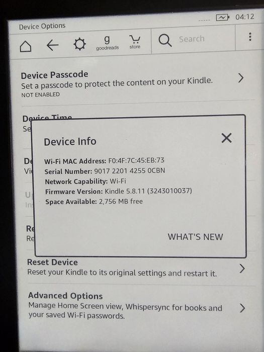 Amazon Kindle 5 читалка, електронна книга
