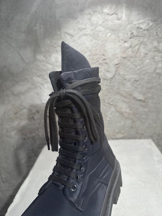 Rick Owens Army Megatooth Ankle Boot Drkshdw/size 40-45/Преміум якість