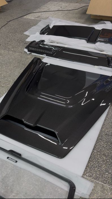 Накладка на капот карбон BRABUS 2025+ Mercedes G W463A W464 W465 Плита