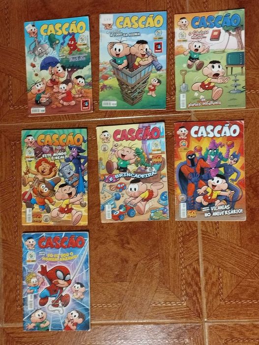 BD Revistas Mónica, Cebolinha, Cascão, Magali e Chico Bento
