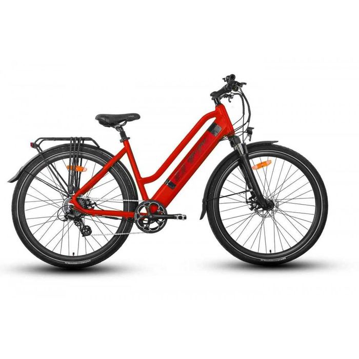 Nowy e-bike Barton Sophia czerwony, koło 28"