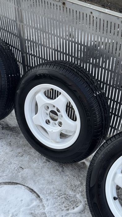 Диски з гумою. R13 4x114.3/4x100. 175/70. Enkei