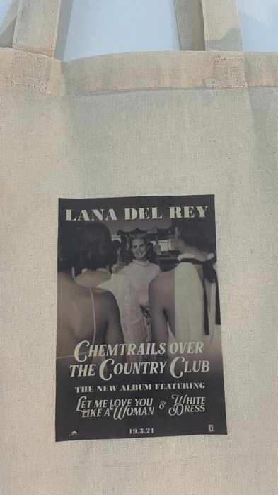 Lana Del Rey tote bag