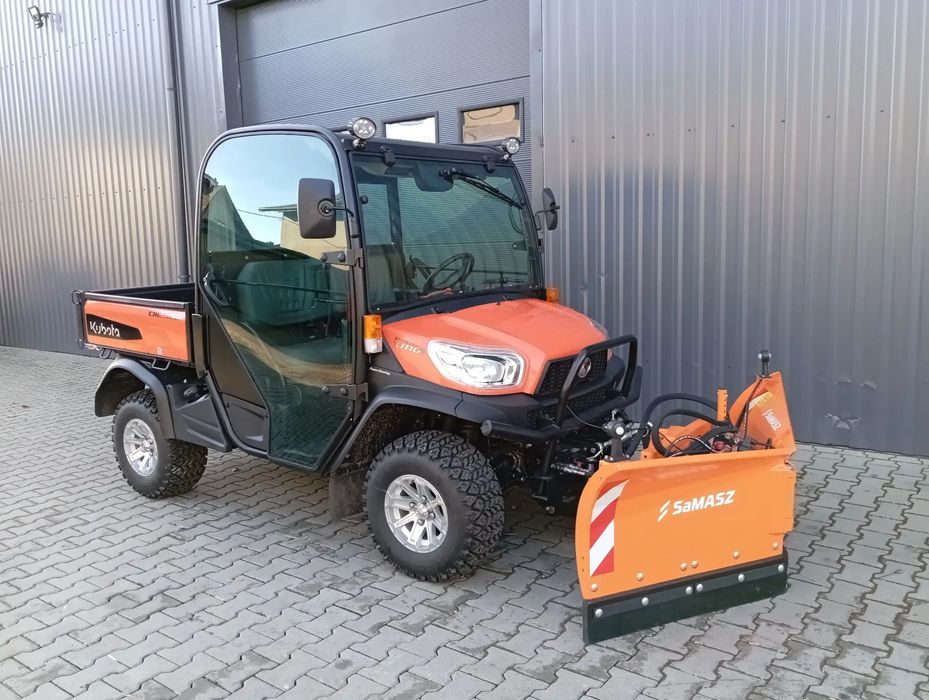 Kubota RTV1110  Pojazd użytkowy, pomarańczowy, TUZ, Hydraulika, Kabina