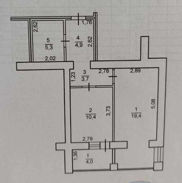 Однокімнатна квартира в новобудові УкрСіверБуд, центр міста RD