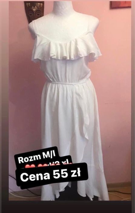 Sukienka hiszpanka biust 95