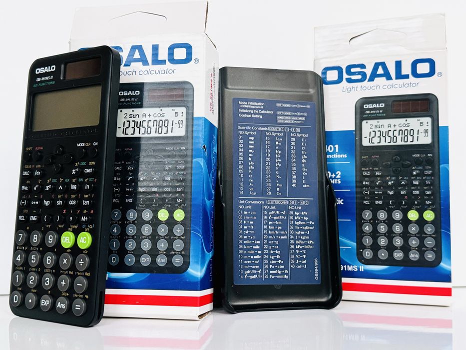 Науковий інженерний калькулятор на 401 функцію OSALO OS-991MS II