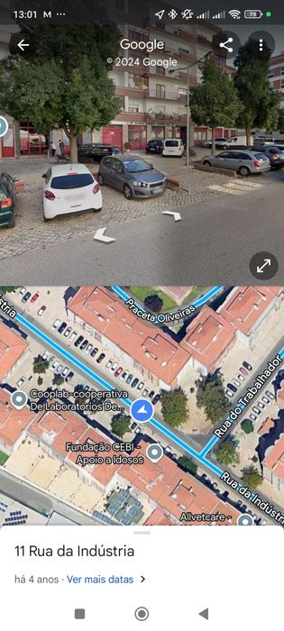 Parqueamento para mota em garagem