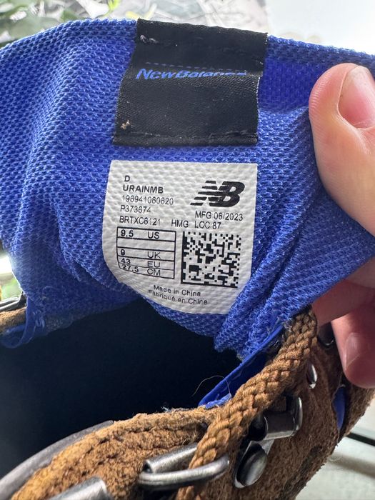 Зимові ботінки New Balance Rainier 43 розмір Е9722