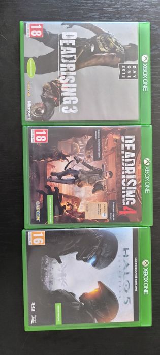Dead rising 4/Dead rising 3/Halo 5 Xbox One