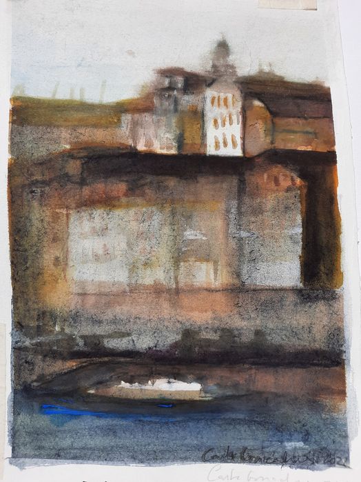 Aguarelas originais e de edição única sobre o Porto o Porto