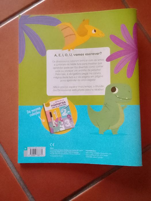 4 Livros didácticos infantis escolares - Envio Grátis Ctt