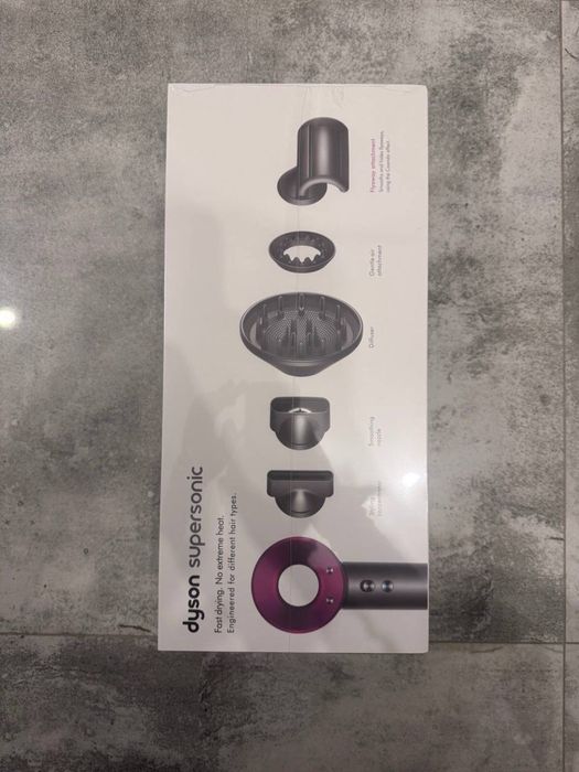 Suszarka do włosów Dyson Supersonic HD08 1600W czarny/Fuksja