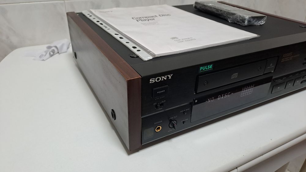 Leitor Cd SONY CDP-X333ES