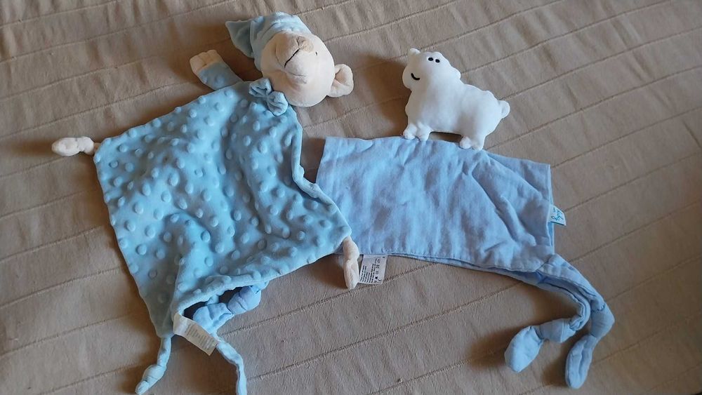 Doudou para bebe - Azul