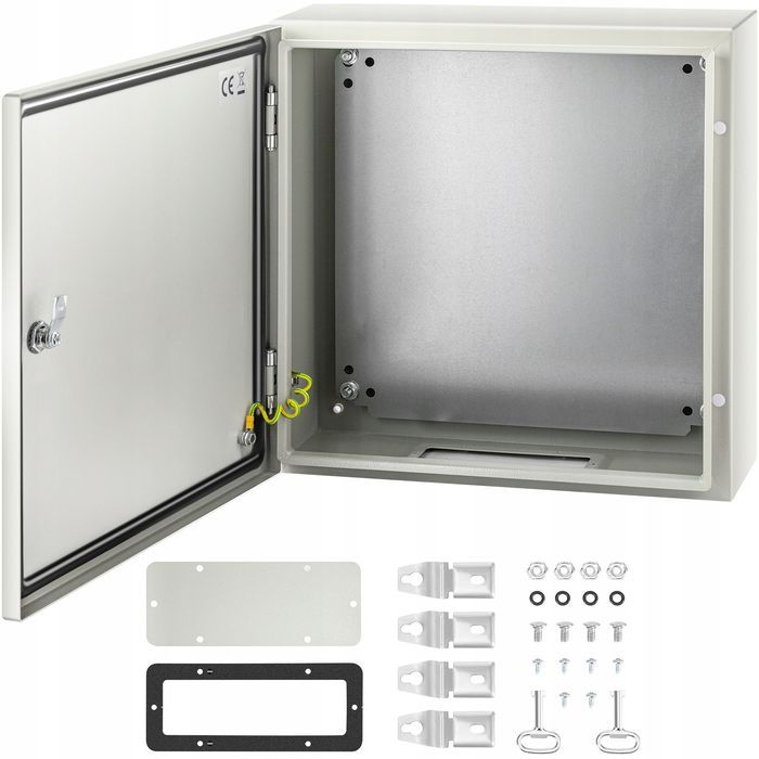 VEVOR obudowa elektryczna ze stali węglowej 50X50X15 cm IP66 mocna