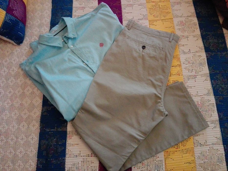 Conjunto Camisa + Calças para Homem Springfield NOVAS