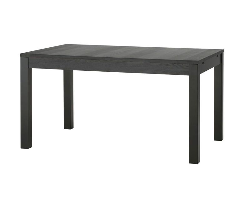 Mesa de Jantar Extensível Bjursta + 4 cadeiras + 4 capas