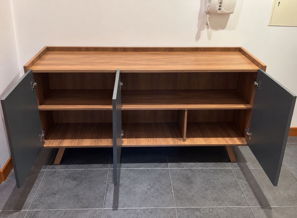 Conjunto de Aparador e movel para TV