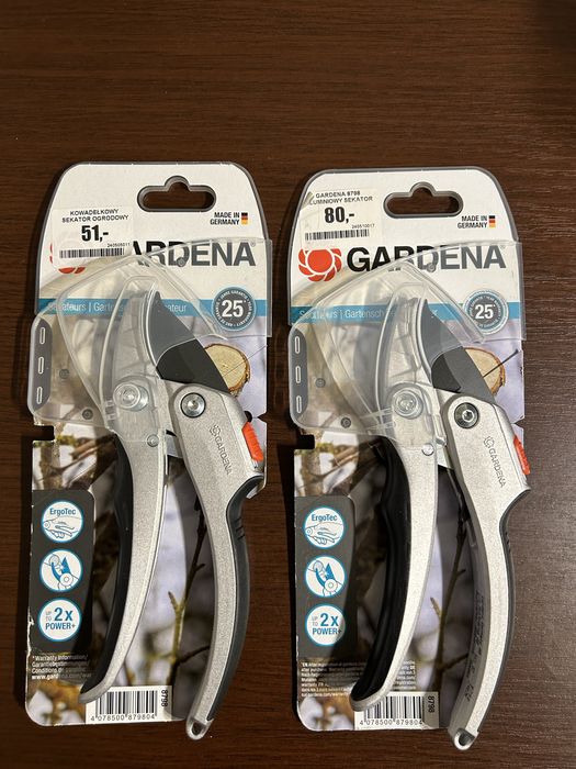 Секатор GARDENA (08798) SmartCut з храповим механізмом