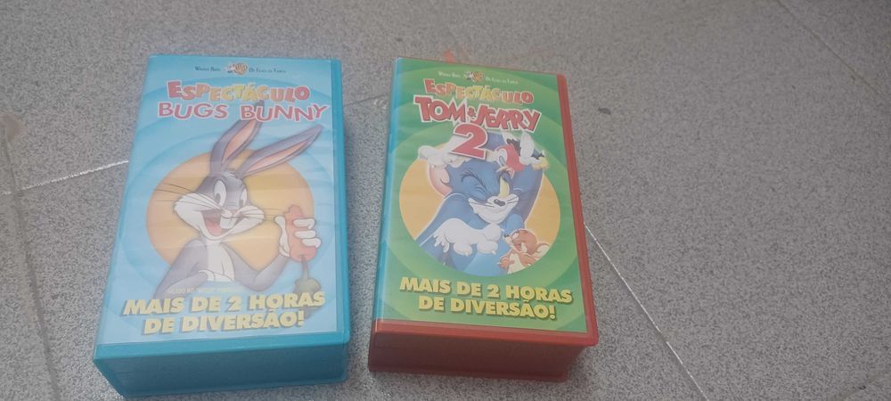 Lote 11 VHS Raras Warner Bros "Espectáculo" – Dobradas em PT-PT