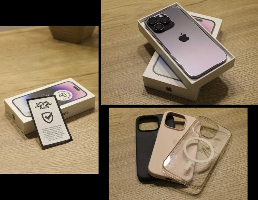 iPhone 14 Pro 256 GB Deep Purple JAK NOWY