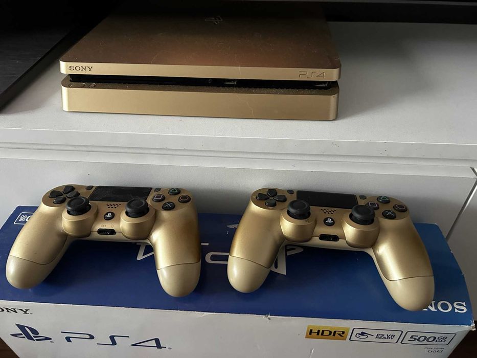 PlayStation 4 PS4 zlote gold 500GB limitowana edycja