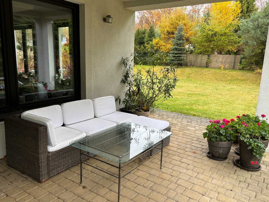 Zestaw Wypoczynkowy Ogrodowy na taras modułowy Rattanowy