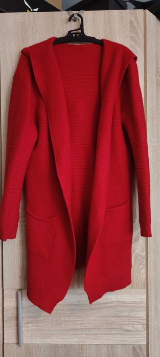 Kardigan czerwony
