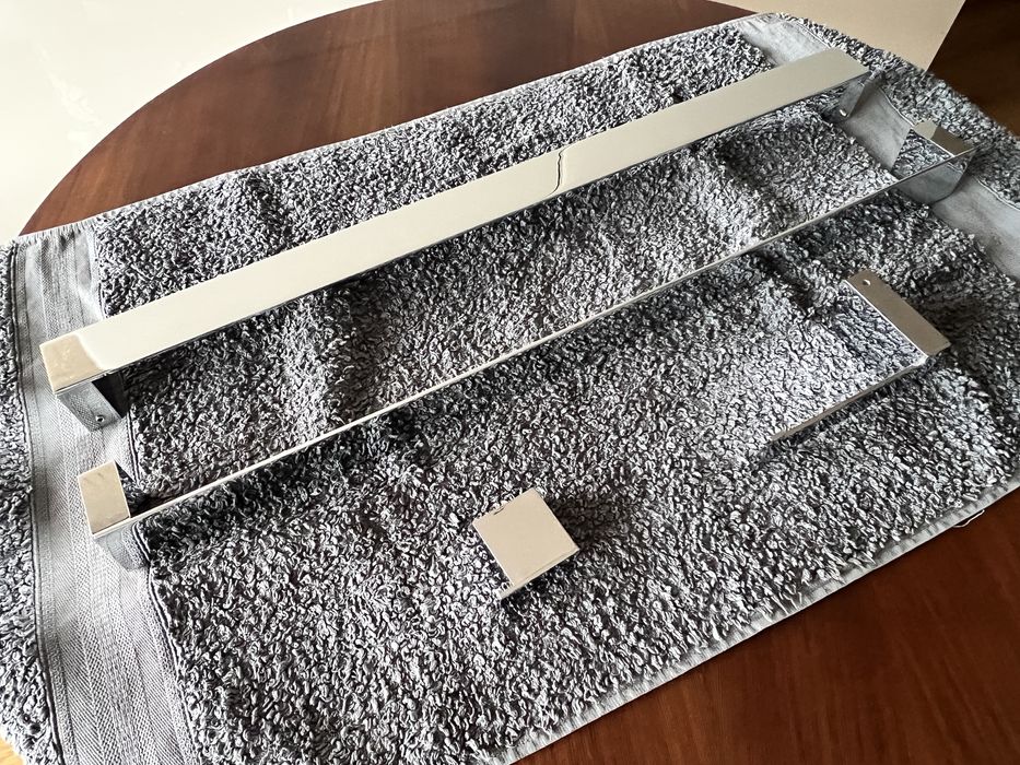 Toalheiros, porta rolos e cabide Aqua Tech