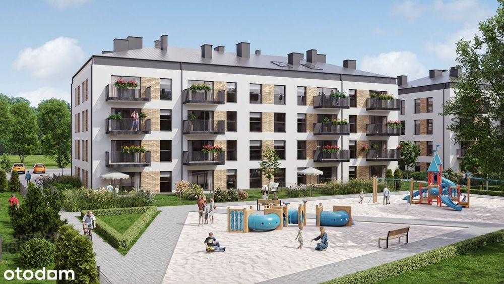 2-pokojowe mieszkanie 50m2 + balkon Bez Prowizji