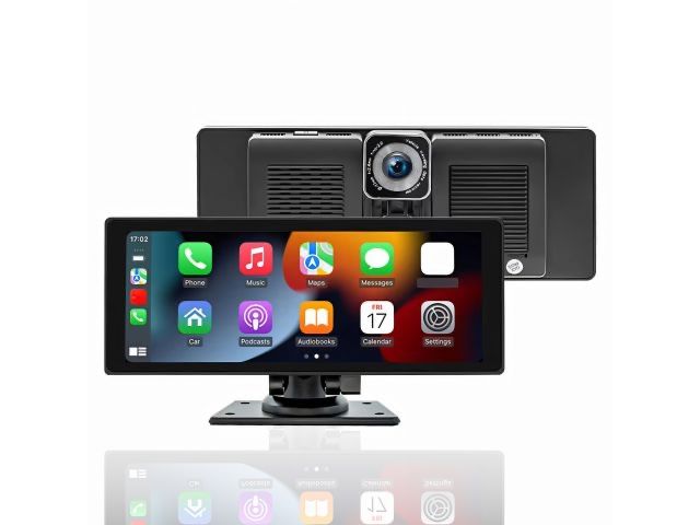 Stacja multimedialna samochodowa radio carplay android auto kamera