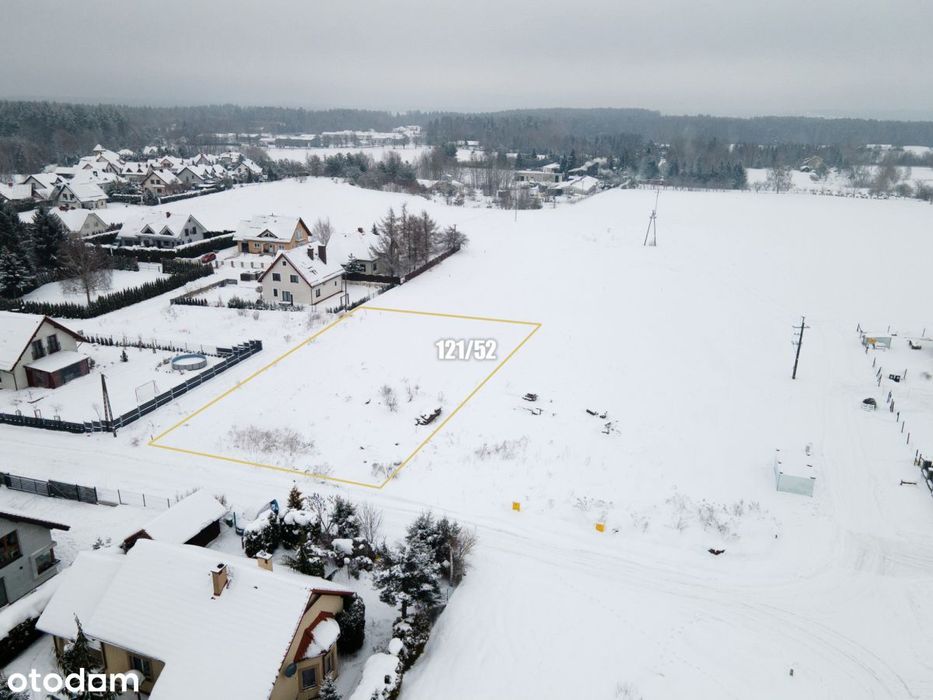 Działka pod dom z Mpzp– Ługwałd, gm. Dywity