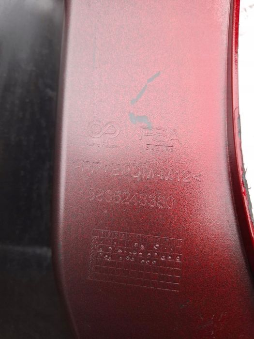 Opel mokka ii b 2 b 9835248380 zderzak tył