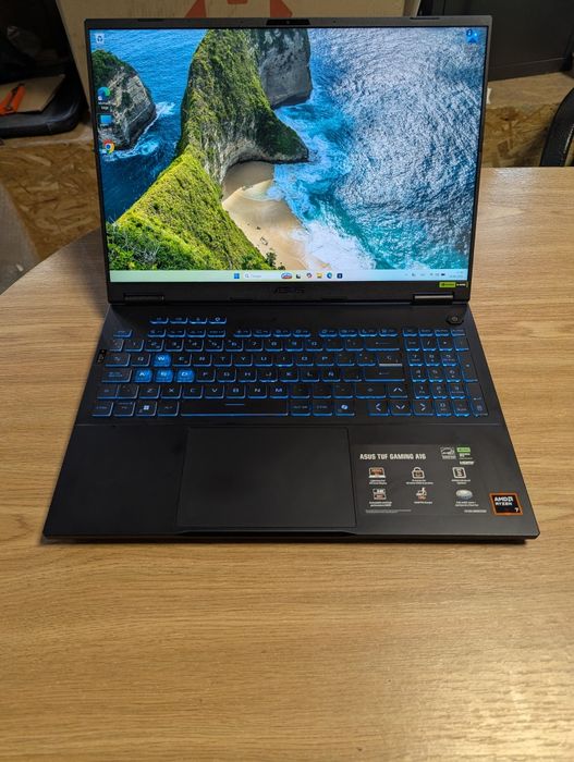 Ноутбук Asus TUF 16 ips 165Ггц Ryzen 7 260w/16GBDDR5/SSD1TB/RTX5050 8GB