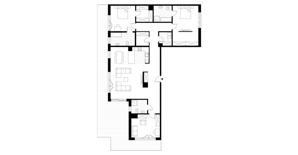 penthouse premium | taras | Park Kościuszki