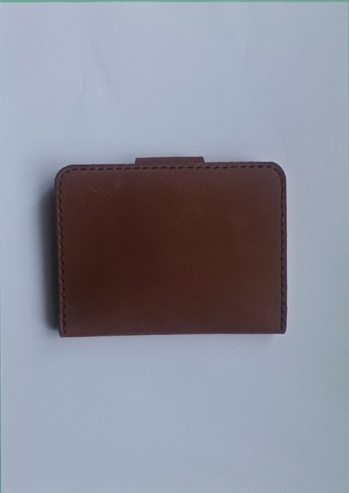 Кожаная обложка для документов, для прав, для паспорта, ручная робота