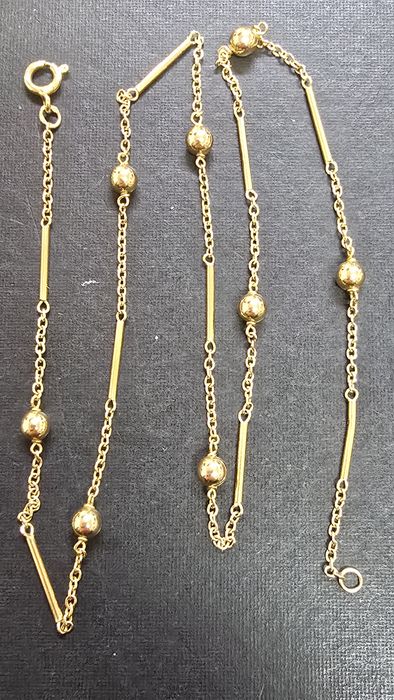 Colar em ouro amarelo