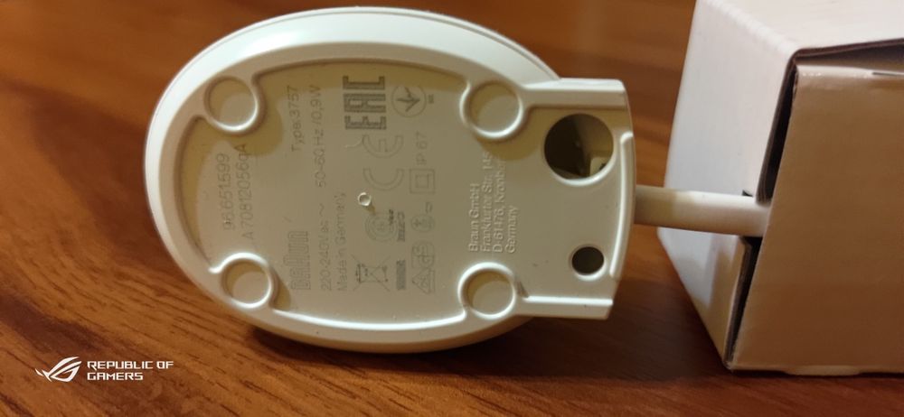 Ładowarka do szczoteczki do zębów Braun