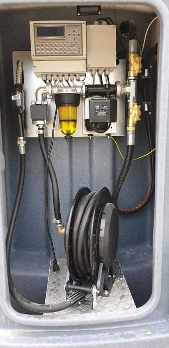 Zbiornik 5000l ON JFC Polska dwu płaszczowy na olej napędowy ATEST UDT