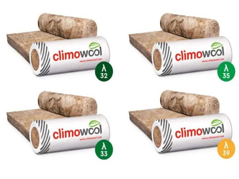 Wełna Mineralna w rolce na Poddasza Poddasze 0,35 5cm CLIMOWOOL