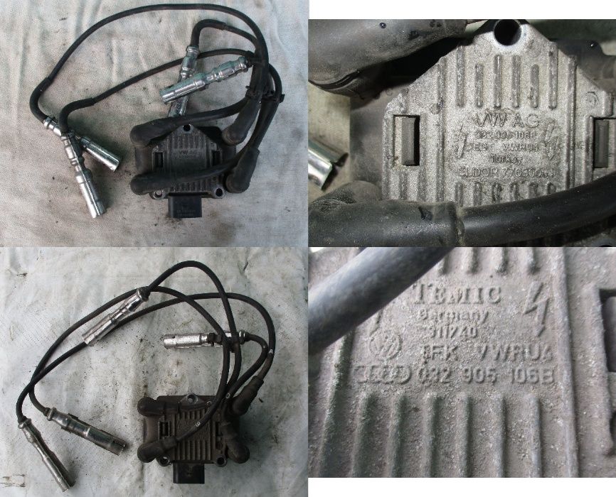 Катушка зажигания провода высоковольтные Audi Skoda Seat Volkswagen