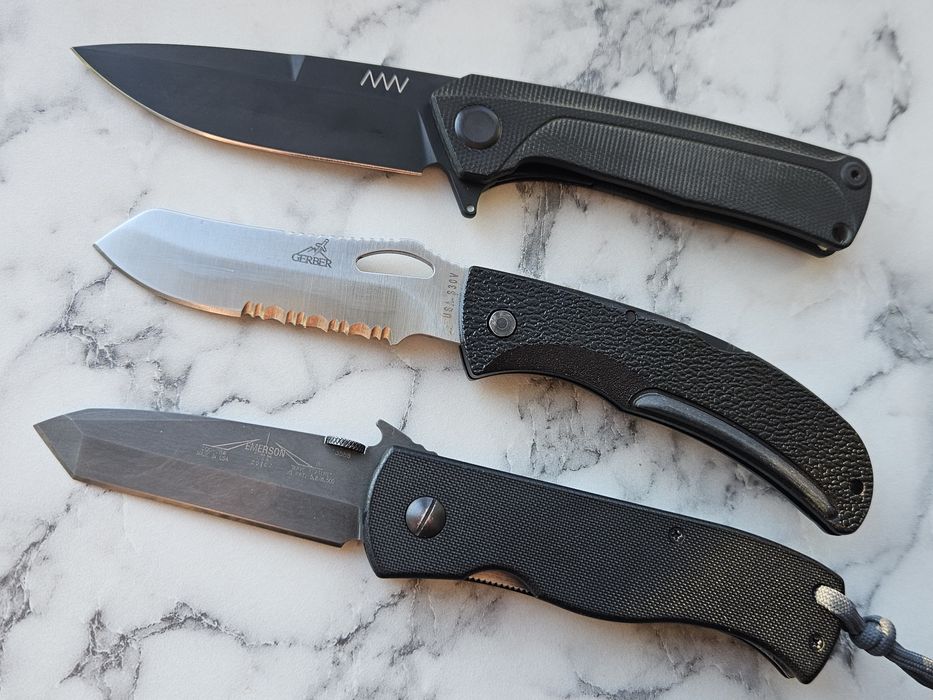 Emerson, Spyderco, GiantMouse