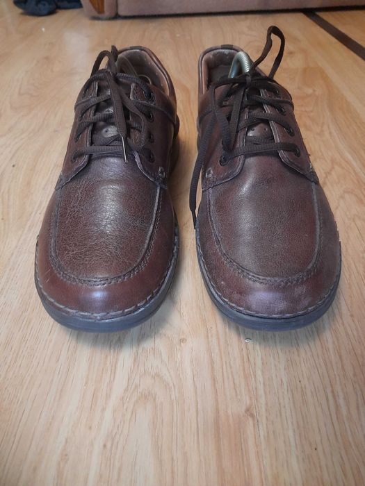 Мужские кожаные туфли Clarks 43 p.