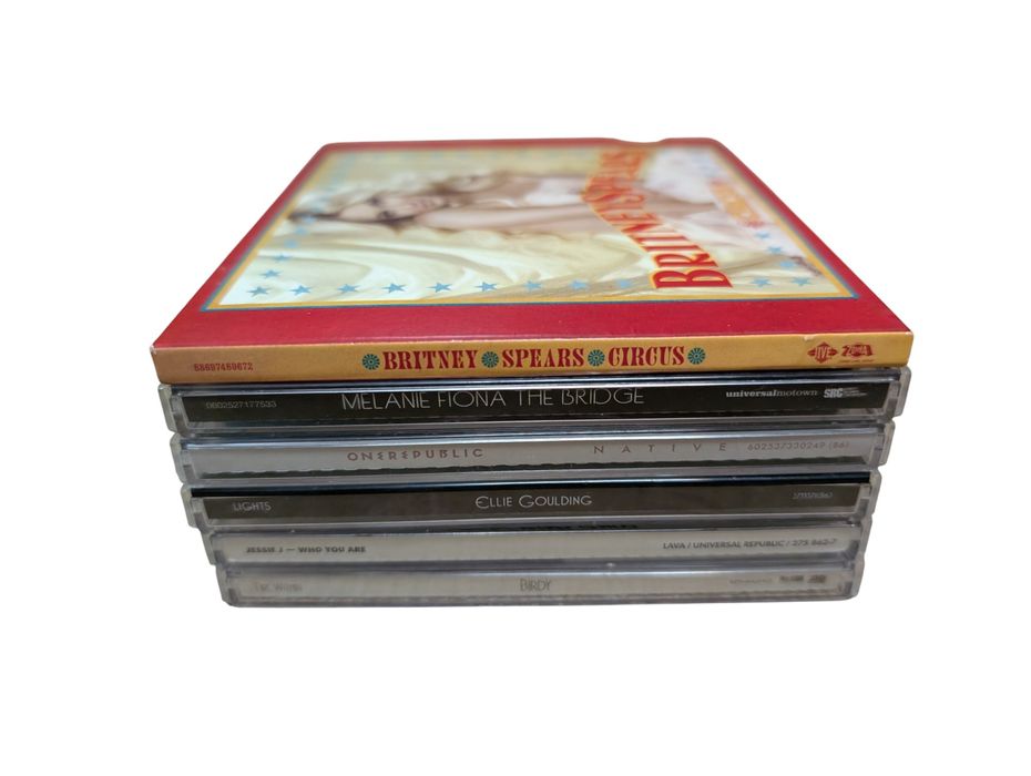 Zestaw płyt CD Britney Spears, One Republic, Goulding, Jessie J, Birdy