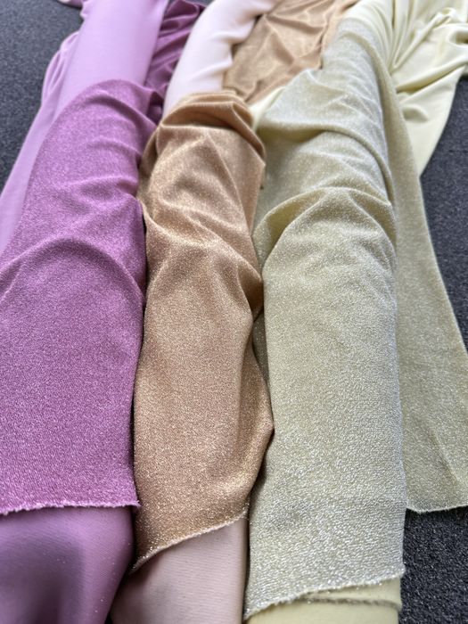 Ткань опт / трикотаж люрекс - от 3 м