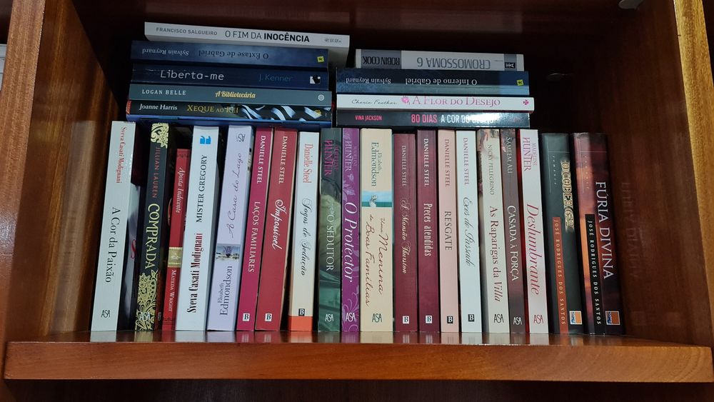 Livros diversos como novos