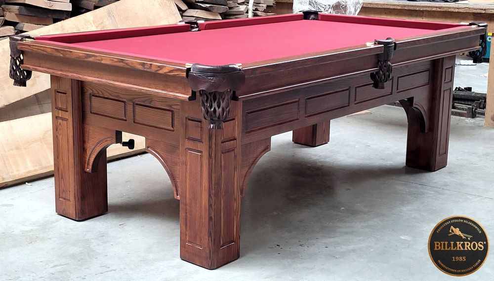 Bilard stół bilardowy Prestige 8FT drewniany Polski Producent BILLKROS