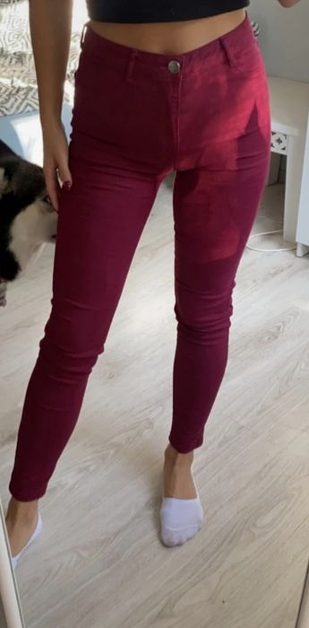 Spodnie jeansy rurki skinny