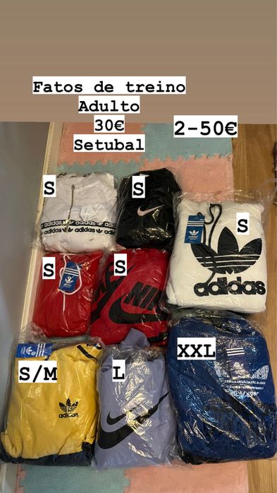 Venda de fatos de treino senhora